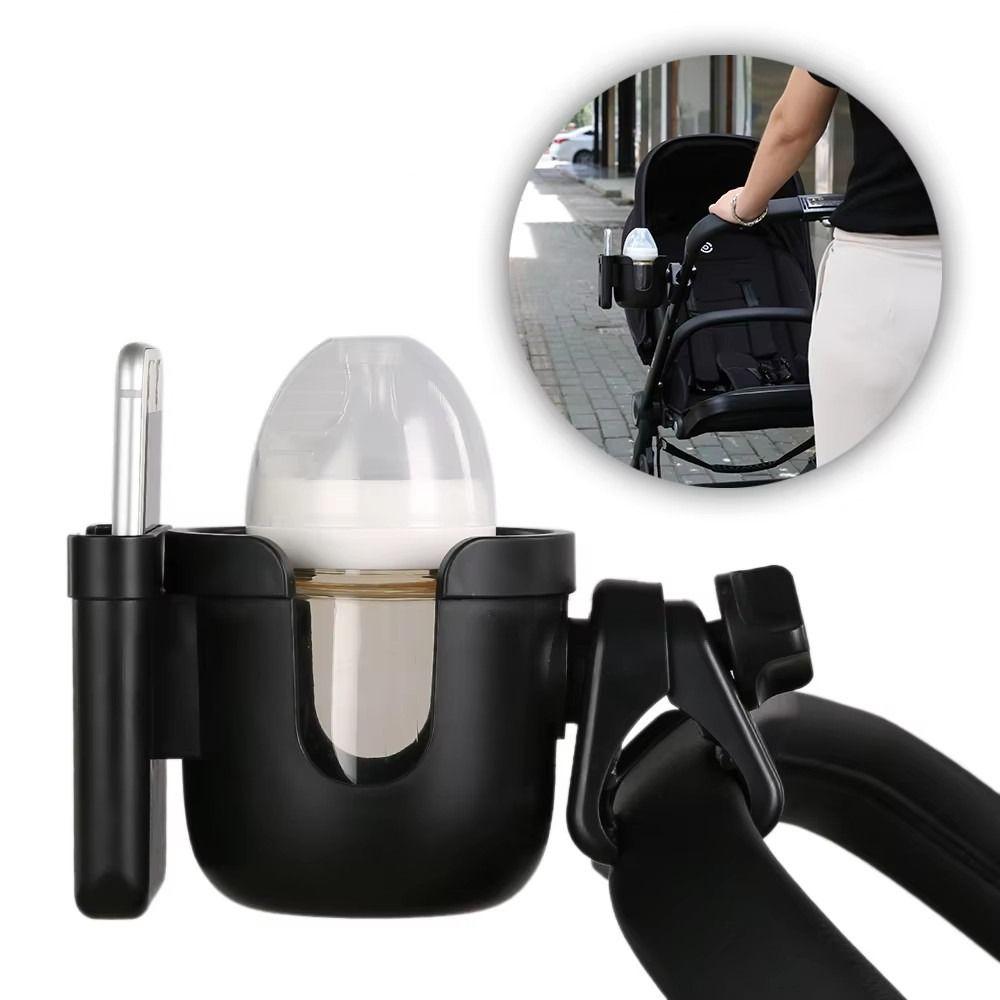 360° Rotate Milk Bottle Rack Baby Stroller Mobile Phone Holder Stroller Accessories чорний
360° Rotate Milk Bottle Rack Baby Stroller Mobile Phone Holder Stroller Accessories чорний