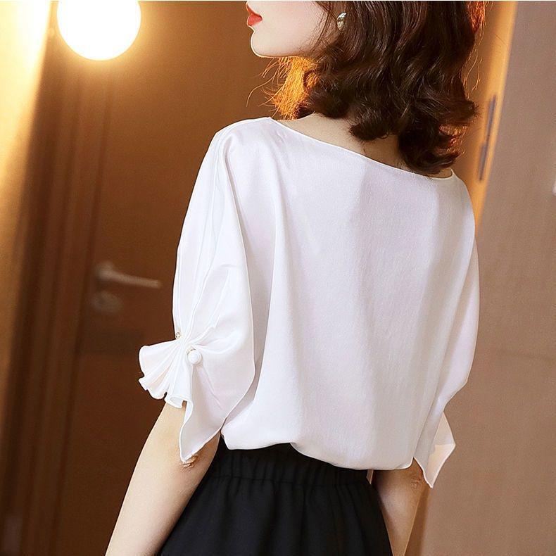 Chic Off-Shoulder Short-Sleeve Top - Spring/Summer 2024 Women s Korean Style M (106-115 lbs) зелений
Chic Off-Shoulder Short-Sleeve Top - Spring/Summer 2024 Women s Korean Style M (106-115 lbs) зелений