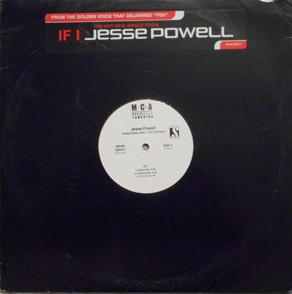 12inch Record JESSE POWELL - If I MCAR252101 MCA Records, Si 2000 US Rap & Hip-Hop/R&B Used
12inch Record JESSE POWELL - If I MCAR252101 MCA Records, Si 2000 US Rap & Hip-Hop/R&B Used