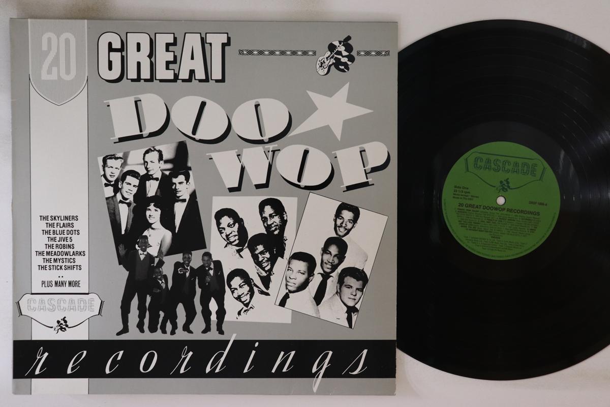 LP Record VARIOUS - 20 Great Doowop Recordings DROP1008 CASCADE 1984 Europe Rock Used
LP Record VARIOUS - 20 Great Doowop Recordings DROP1008 CASCADE 1984 Europe Rock Used