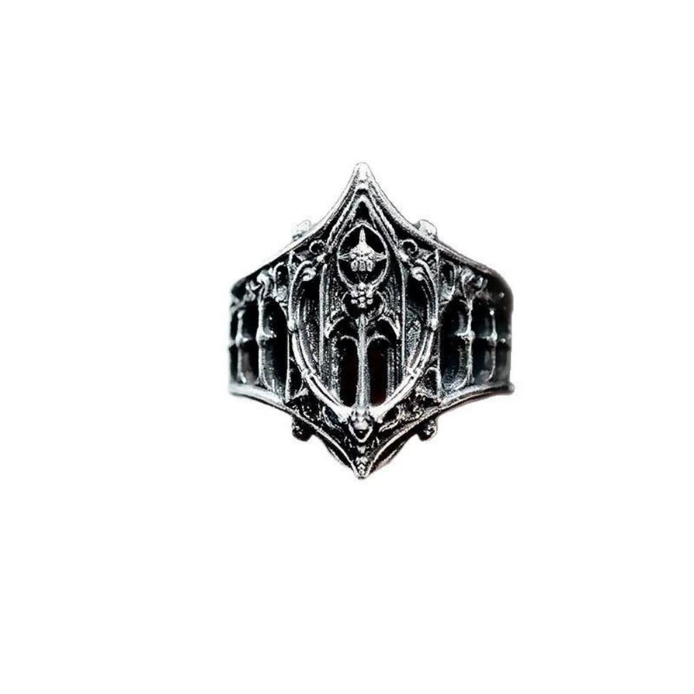 New Unisex Geometric Texture Castle Ring - Classical Retro Gothic Fashion Accessory for Holiday Gift античный серебряного
New Unisex Geometric Texture Castle Ring - Classical Retro Gothic Fashion Accessory for Holiday Gift античный серебряного
