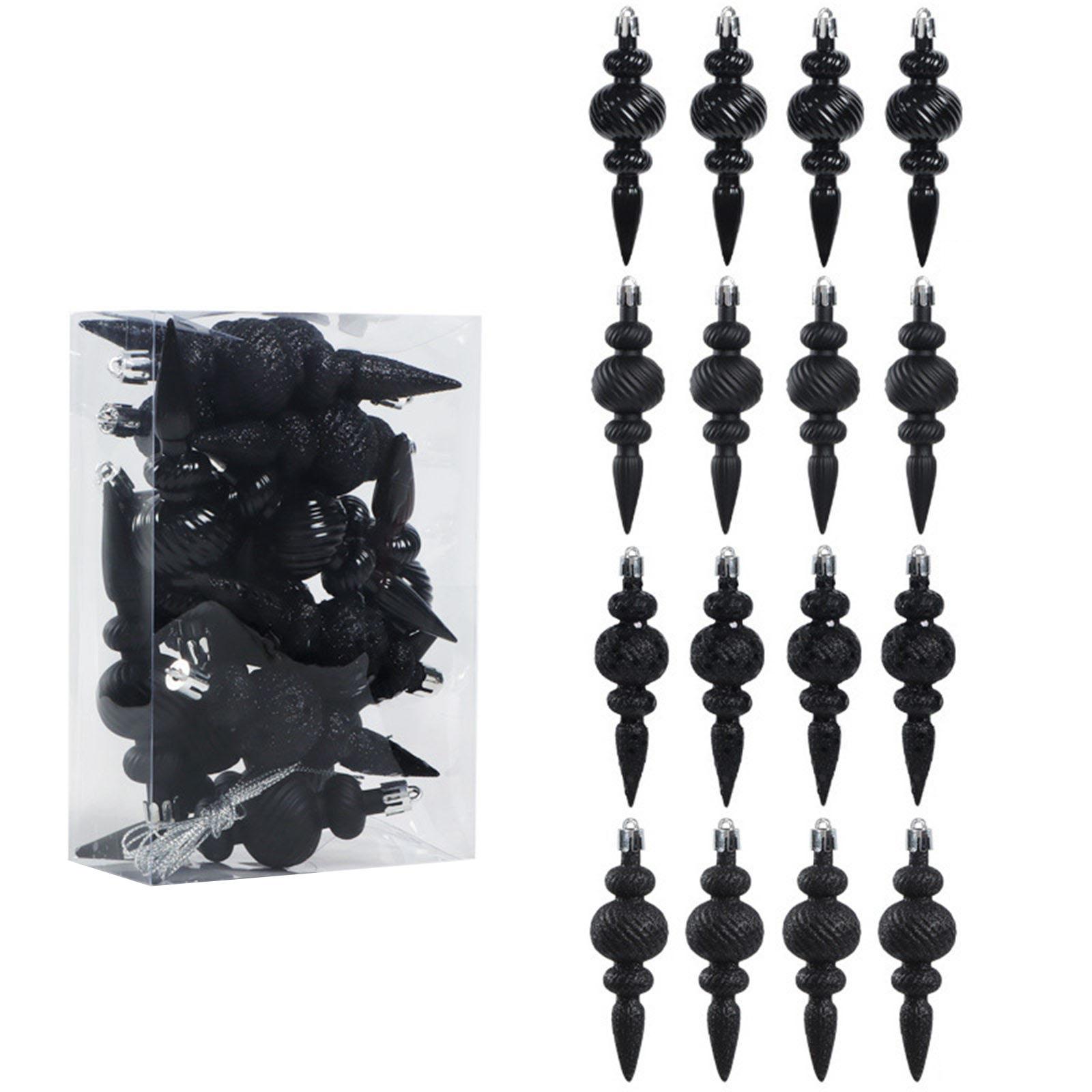 Plastic Christmas Tree Ornament Hand Painted Long Pointed Unique Shape Holiday Decoration For Window Display чёрный
Plastic Christmas Tree Ornament Hand Painted Long Pointed Unique Shape Holiday Decoration For Window Display чёрный