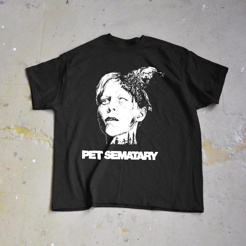 Pet Sematary TShirt Stephen King Horror Movie Graphic Tee Summer unisex Loose and Breathable cotton Tshirt Top 4XL
Pet Sematary TShirt Stephen King Horror Movie Graphic Tee Summer unisex Loose and Breathable cotton Tshirt Top 4XL