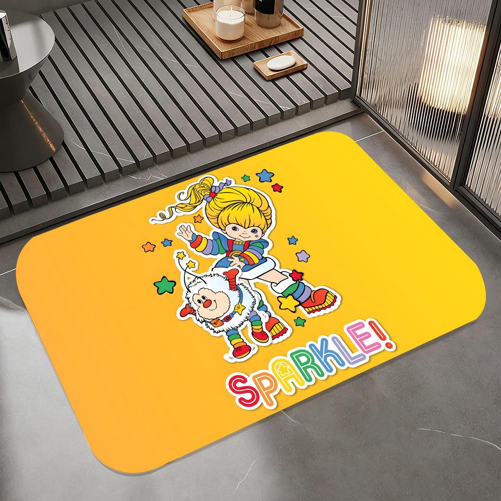 Anime R-Rainbow Brite Floor Mat Diatomite Bath Mat, Quick Dry Absorbent Non-Slip Door Mat 50cm x 80cm
Anime R-Rainbow Brite Floor Mat Diatomite Bath Mat, Quick Dry Absorbent Non-Slip Door Mat 50cm x 80cm