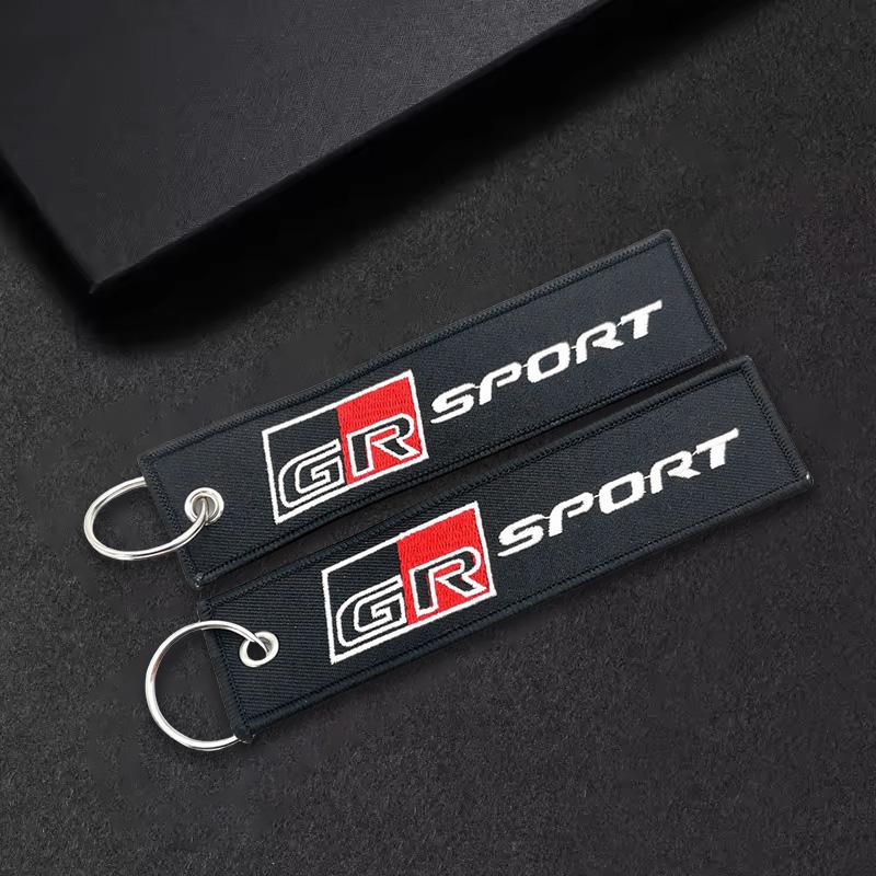 1PCS Embroidery Car Keychain Suitable Pendant Decoration For Toyota GR Sport Gazoo Racing Supra Yaris 86 RAV4 Accessories
1PCS Embroidery Car Keychain Suitable Pendant Decoration For Toyota GR Sport Gazoo Racing Supra Yaris 86 RAV4 Accessories