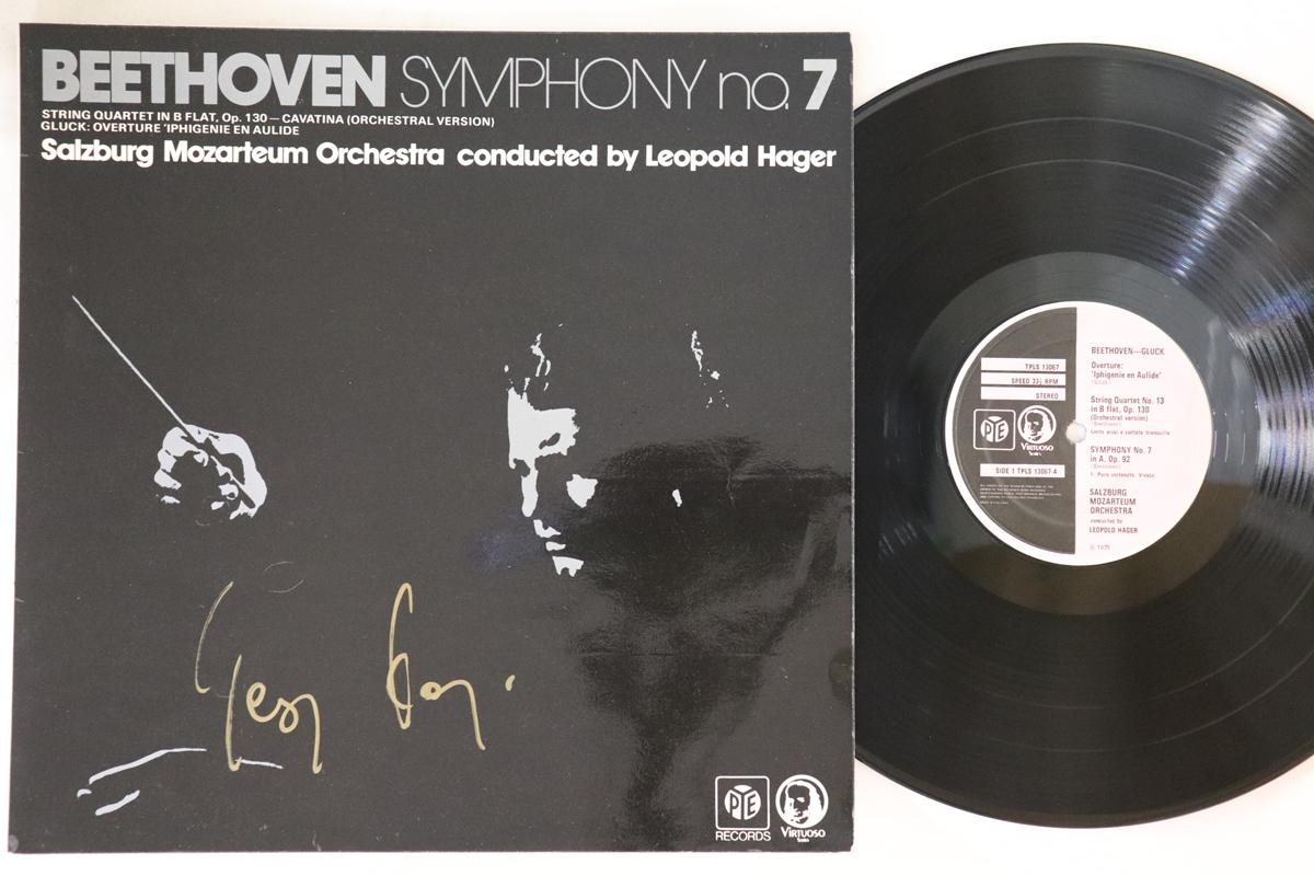 LP Record LEOPOLD HAGER - Beethoven, Gluck: Symphony No. 7 / TPLS13067 PYE 1975 UK Classical Used
LP Record LEOPOLD HAGER - Beethoven, Gluck: Symphony No. 7 / TPLS13067 PYE 1975 UK Classical Used