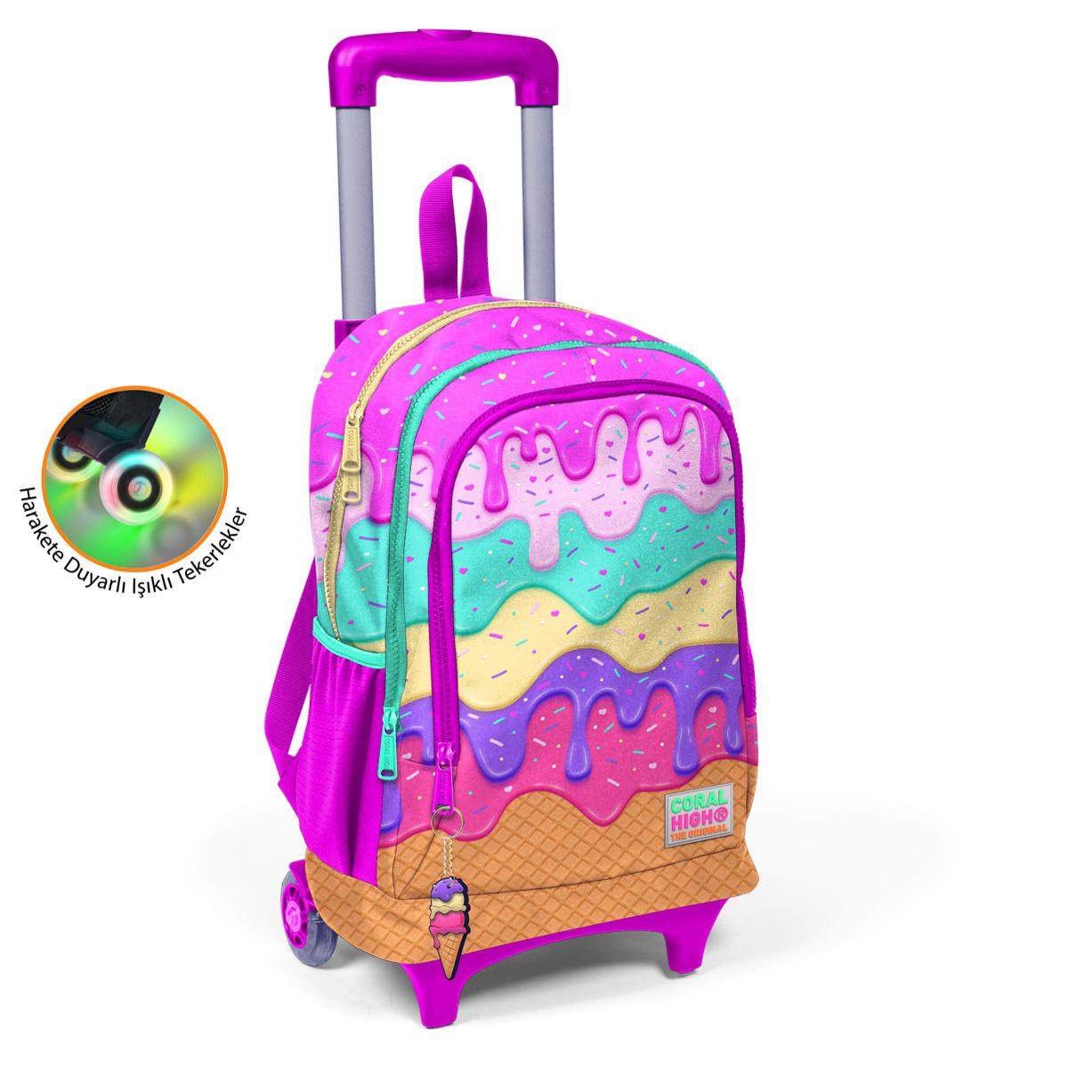 Школьный рюкзак с тремя отделениями Coral High Kids Розовый с красочным рисунком мороженого 23931
Школьный рюкзак с тремя отделениями Coral High Kids Розовый с красочным рисунком мороженого 23931