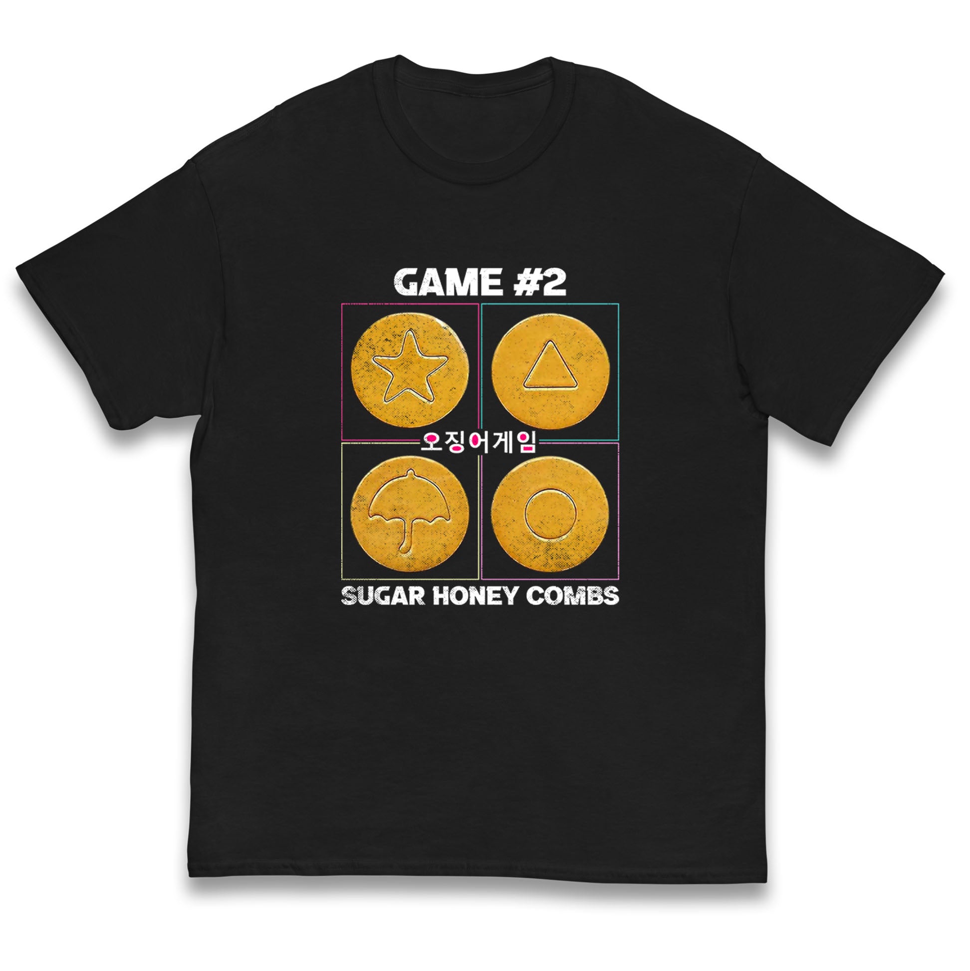 Squid Game 2 Sugar Honeycombs kids T Shirt 100
Squid Game 2 Sugar Honeycombs kids T Shirt 100