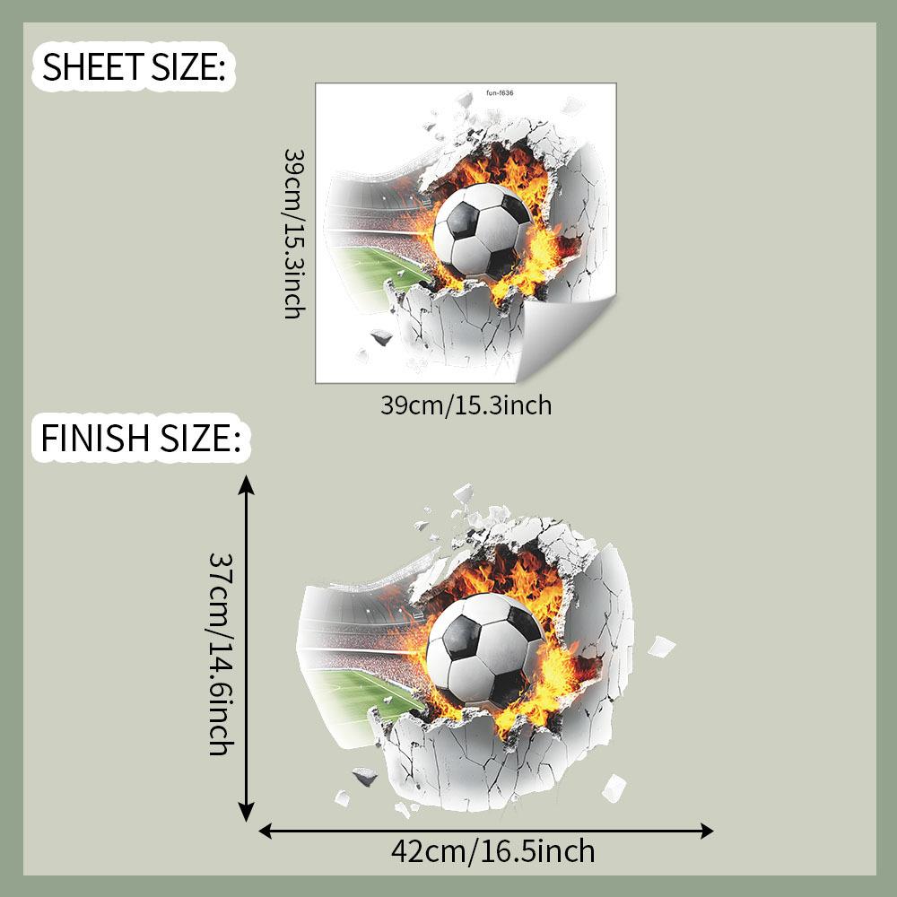 Креативные прорывные огненные футбольные наклейки на стену для спальни, гостиной, дома, для украшения фона стены
Креативные прорывные огненные футбольные наклейки на стену для спальни, гостиной, дома, для украшения фона стены