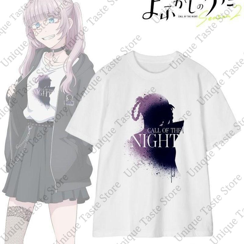 Anime CALL OF THE NIGHT T Shirt Nanakusa Nazuna Same Print Tshirt Harajuku Trend Unisex Women Summer Cotton Short Sleeve Tee Tops 3XL
Anime CALL OF THE NIGHT T Shirt Nanakusa Nazuna Same Print Tshirt Harajuku Trend Unisex Women Summer Cotton Short Sleeve Tee Tops 3XL