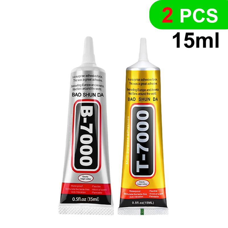 B7000+T7000 Adhesive Repair Kit For Mobile Phones, Jewellery, Displays, Back Covers & Waterproofing
B7000+T7000 Adhesive Repair Kit For Mobile Phones, Jewellery, Displays, Back Covers & Waterproofing