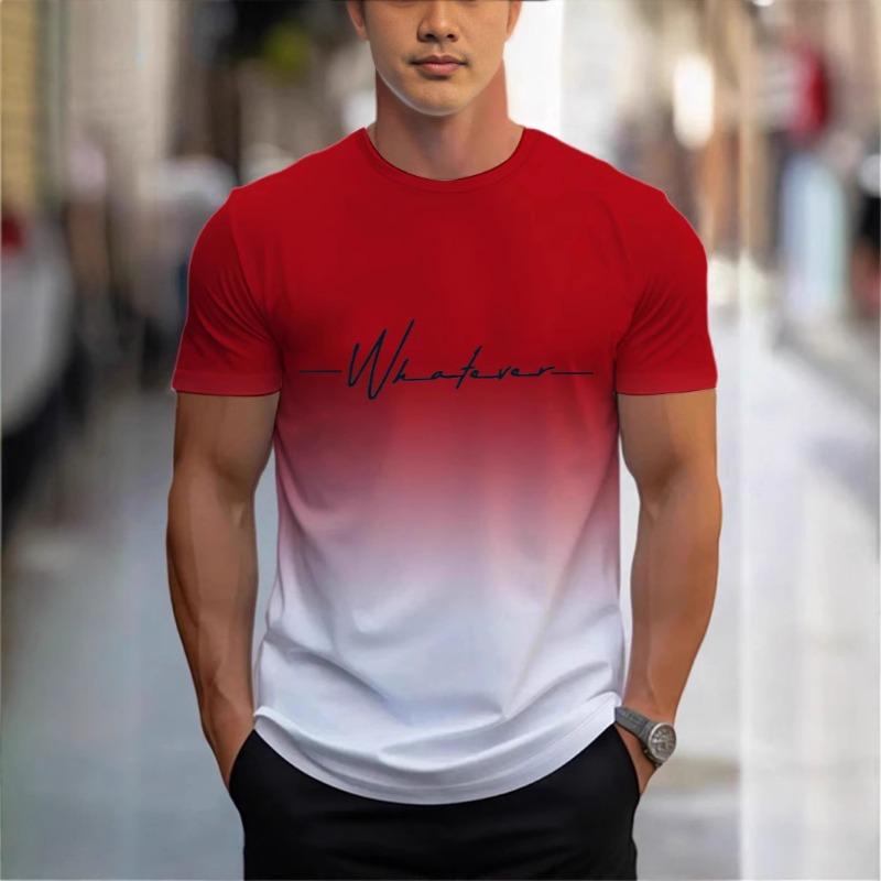 Men s Sports T-shirt Gradient Cool 3D Digital Printing Quick Drying Short Sleeved Fitness T-shirt Top S
Men s Sports T-shirt Gradient Cool 3D Digital Printing Quick Drying Short Sleeved Fitness T-shirt Top S