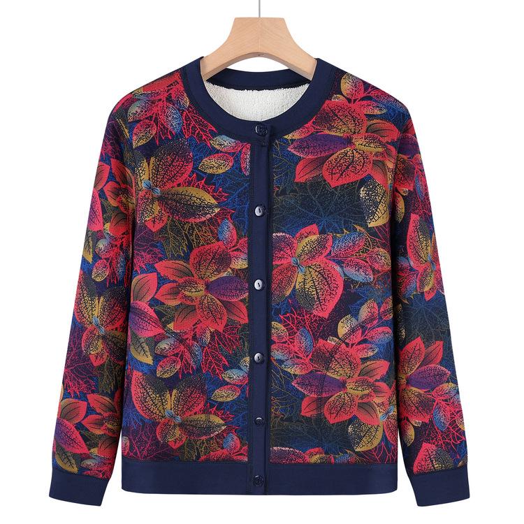 Plus Velvet Thick Knit Cardigan for Middle-Aged and Elderly Women - Warm Autumn/Winter Sweater for Mothers and Grandmothers 5XL (150-165 kg)
Plus Velvet Thick Knit Cardigan for Middle-Aged and Elderly Women - Warm Autumn/Winter Sweater for Mothers and Grandmothers 5XL (150-165 kg)