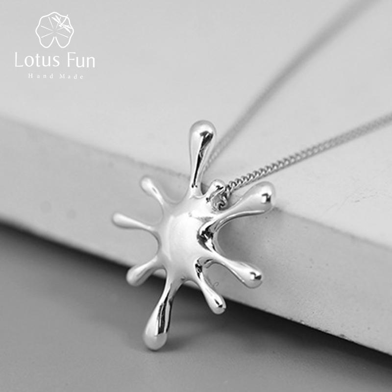 Lotus Fun Настоящее серебро 925 пробы Натуральный креативный дизайнер ручной работы Изящные ювелирные изделия Брызгающий металлический кулон без ожерелья
Lotus Fun Настоящее серебро 925 пробы Натуральный креативный дизайнер ручной работы Изящные ювелирные изделия Брызгающий металлический кулон без ожерелья