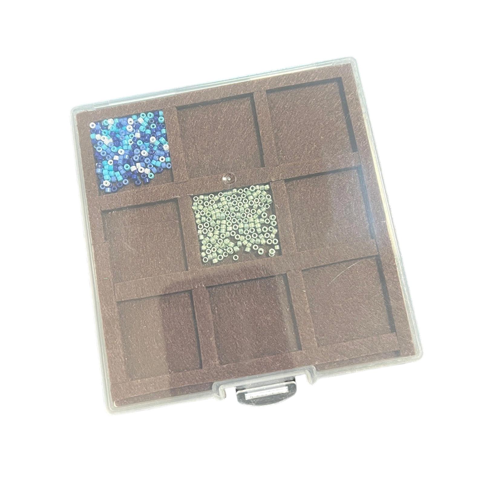 Plastic Bead Organizers With 9 Protective Felt Section Portable Designs For Jewelry Making Supplies Storage S
Plastic Bead Organizers With 9 Protective Felt Section Portable Designs For Jewelry Making Supplies Storage S