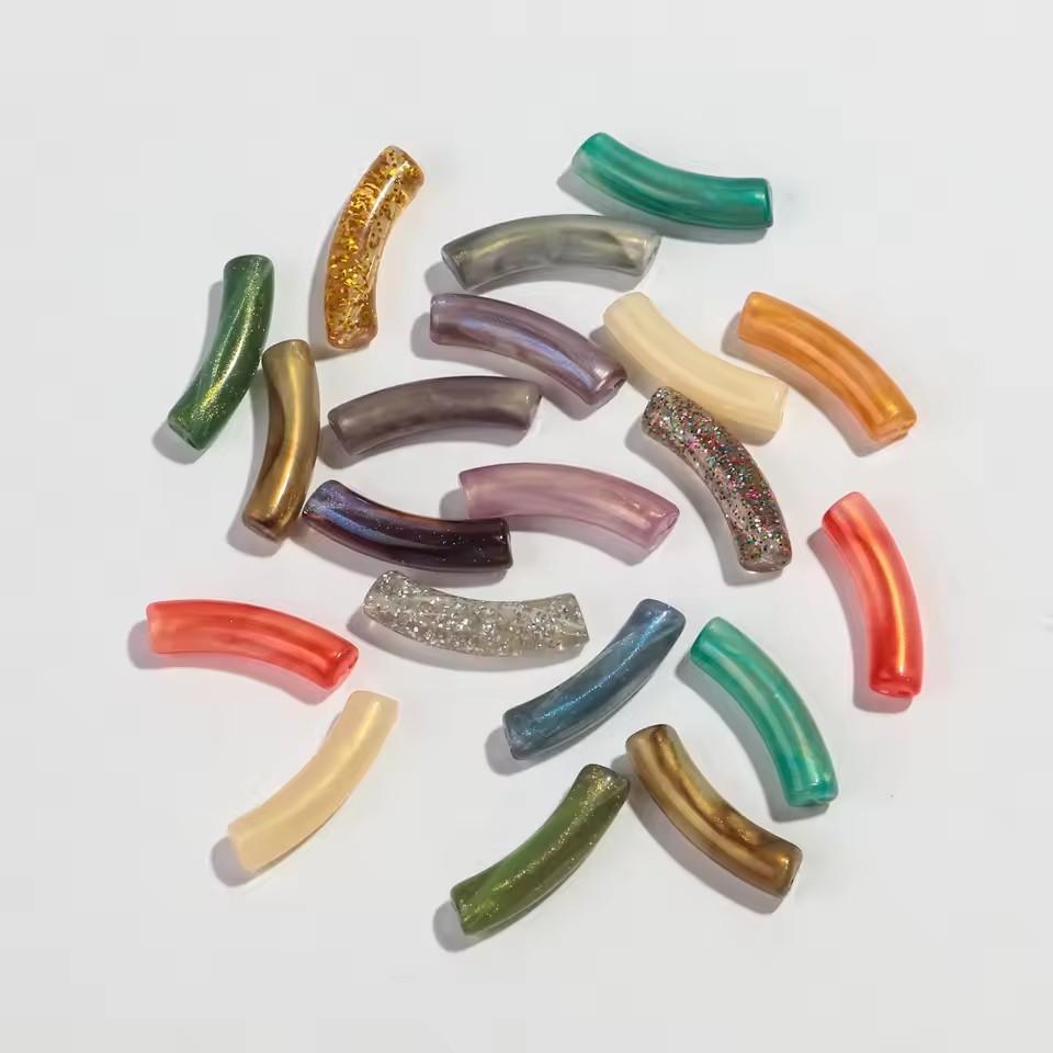 20pcs/lot Acrylic 8mm Pearlescent Colorful ResinThin Bamboo Tube Loose Bead for DIY Bracelet Necklace Jewelry Craft Accessories 8mm-20pcs
20pcs/lot Acrylic 8mm Pearlescent Colorful ResinThin Bamboo Tube Loose Bead for DIY Bracelet Necklace Jewelry Craft Accessories 8mm-20pcs