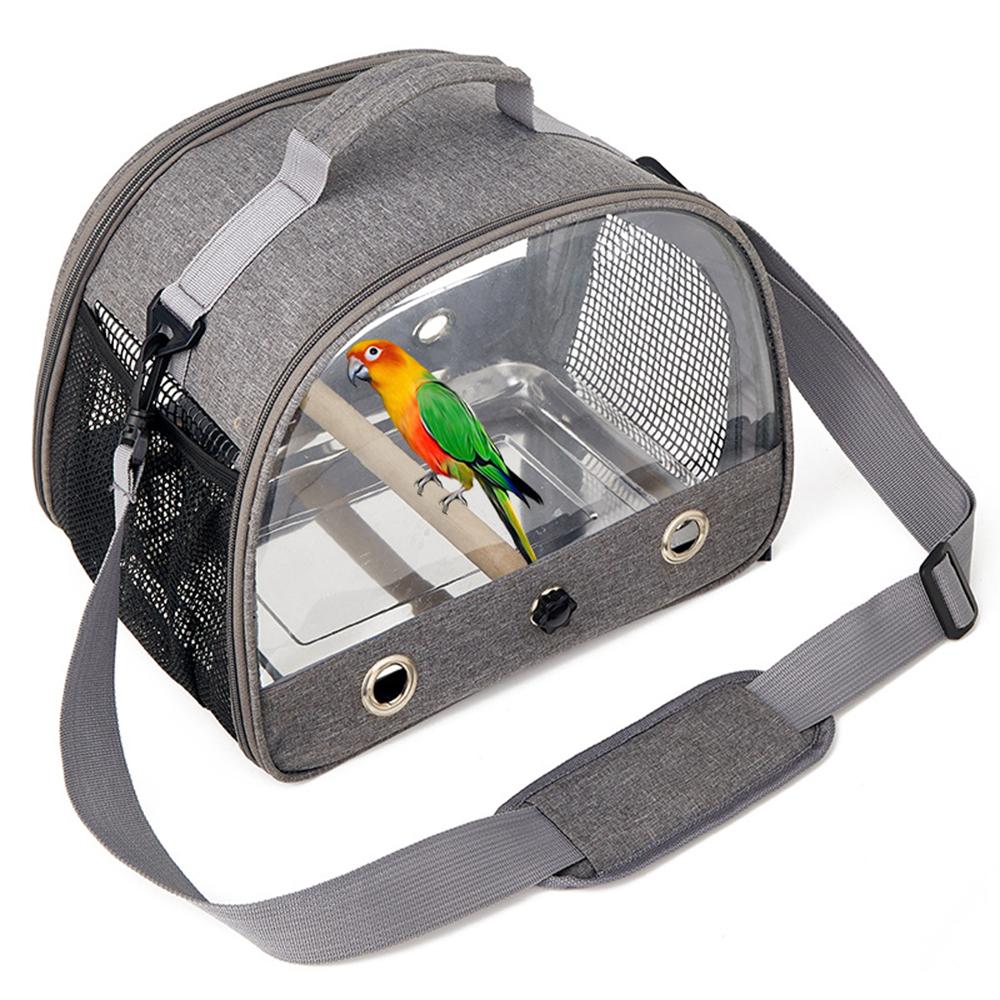 QS-107 Portable Pet Bird Cage 300D Oxford Cloth Transparent PVC Bird Carrying Bag Parrot Pigeon Carrier Type A
QS-107 Portable Pet Bird Cage 300D Oxford Cloth Transparent PVC Bird Carrying Bag Parrot Pigeon Carrier Type A