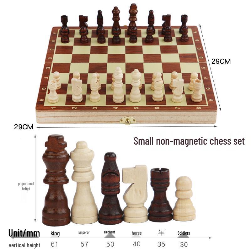 Складной магнитный шахматный набор: Деревянная развивающая игрушка «Два в одном» для всех возрастов
Складной магнитный шахматный набор: Деревянная развивающая игрушка «Два в одном» для всех возрастов