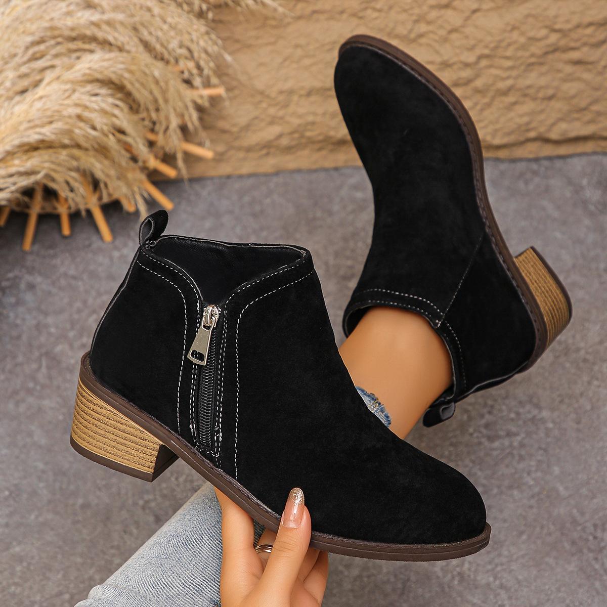 Plus Size Shoes for Women 36-43 Autumn Winter Fashion Women Platform Pointed Toe Comfortable Non-slip Ankle Booties Women Shoes 43 чорний
Plus Size Shoes for Women 36-43 Autumn Winter Fashion Women Platform Pointed Toe Comfortable Non-slip Ankle Booties Women Shoes 43 чорний