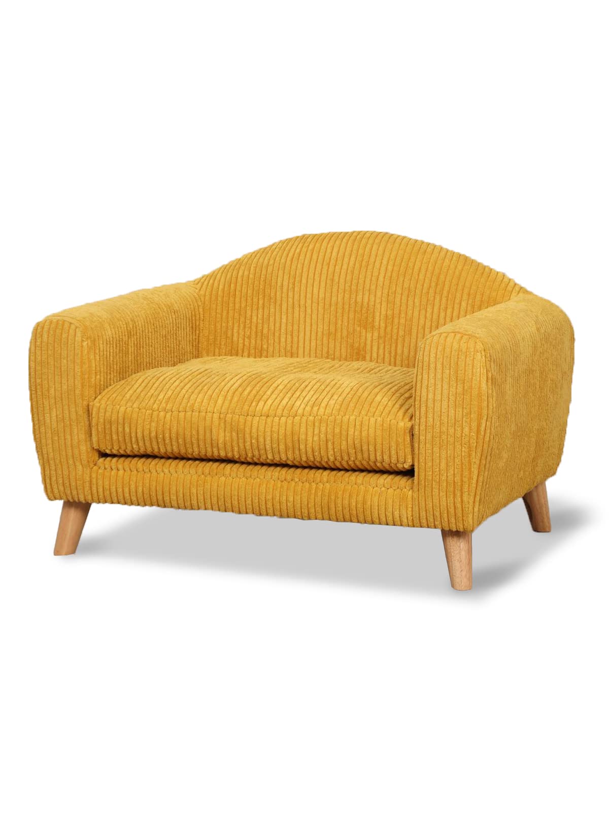 PETTO Pet Sofa для собак и кошек, деревянный, прочный, вельветовый, покрытие, желтая мебель Harden Seki 382215 жёлтый
PETTO Pet Sofa для собак и кошек, деревянный, прочный, вельветовый, покрытие, желтая мебель Harden Seki 382215 жёлтый