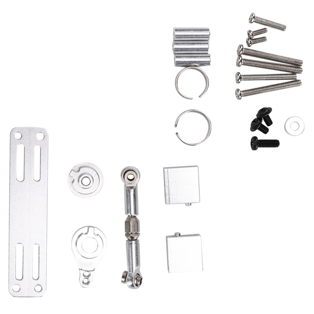 25T Steering Gear Modification Mount Set Fit for WPL C14 C24 B14 B24 B16 17G 9G Model CarSilver for
25T Steering Gear Modification Mount Set Fit for WPL C14 C24 B14 B24 B16 17G 9G Model CarSilver for