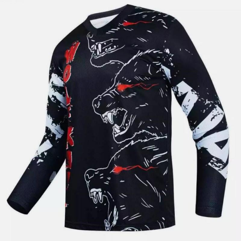 Outdoor Cross-country Motorcycle Clothes Quick Surrender Long-sleeved Round-neck Quick-dry T-shirt Racing XXXL
Outdoor Cross-country Motorcycle Clothes Quick Surrender Long-sleeved Round-neck Quick-dry T-shirt Racing XXXL