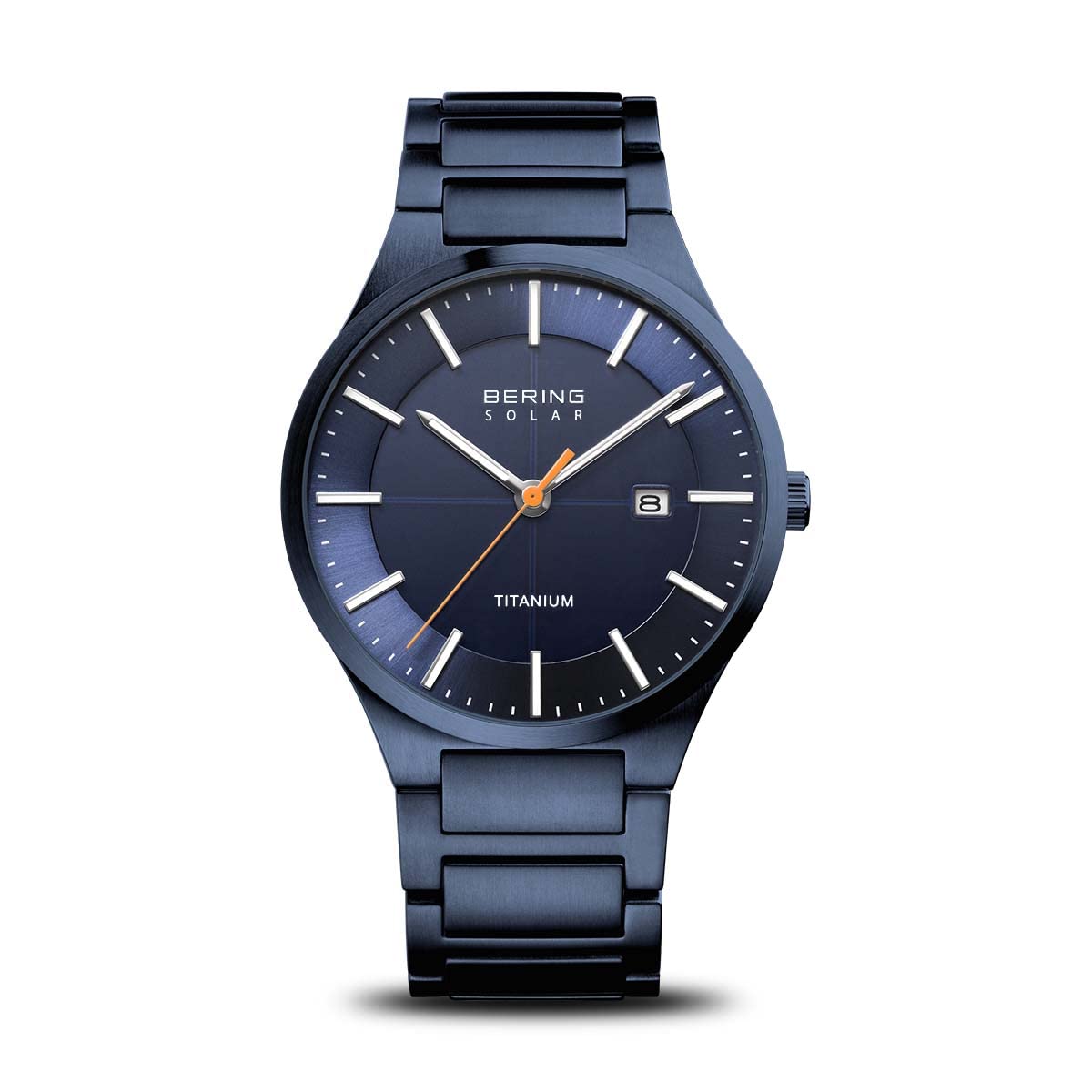 BERING Analog Solar Collection Watch Titanium Strap Sapphire Crystal Link Belt Genuine Import Sapphire Glass Men s & 15239-797 синій
BERING Analog Solar Collection Watch Titanium Strap Sapphire Crystal Link Belt Genuine Import Sapphire Glass Men s & 15239-797 синій