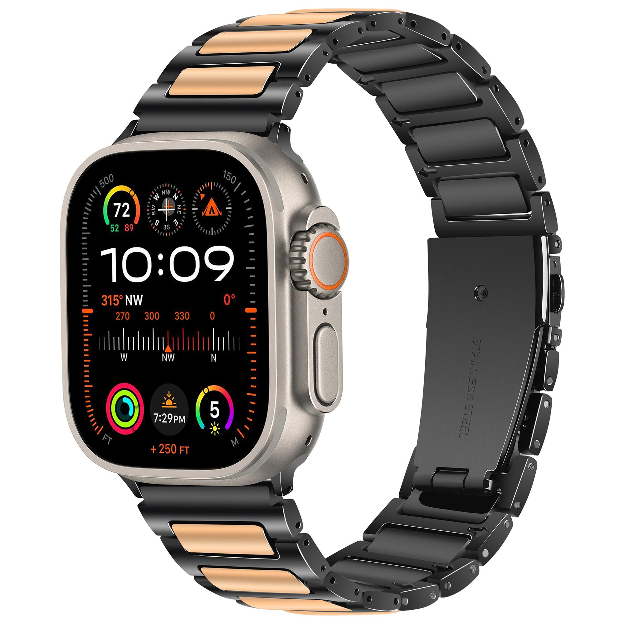 For Apple Watch Series 10 42mm/9 8 7 41mm/SE (2023) SE (2022) SE 6 5 4 40mm/3 2 1 38mm Sports Watch Strap Zinc Alloy Wrist Band Black
For Apple Watch Series 10 42mm/9 8 7 41mm/SE (2023) SE (2022) SE 6 5 4 40mm/3 2 1 38mm Sports Watch Strap Zinc Alloy Wrist Band Black