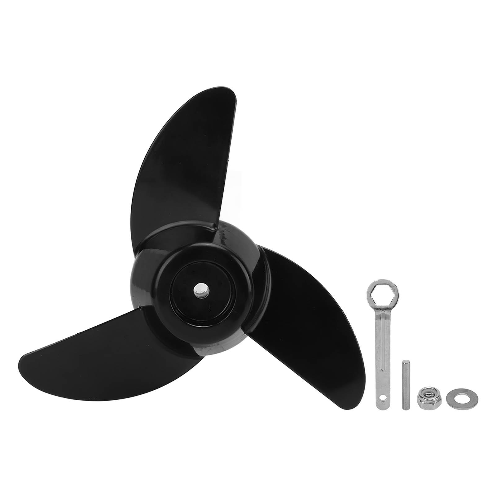 Propeller Engineering Plastic Thickened Design Black 3 Blade Replacement Propeller Kit for 12V 24V
Propeller Engineering Plastic Thickened Design Black 3 Blade Replacement Propeller Kit for 12V 24V