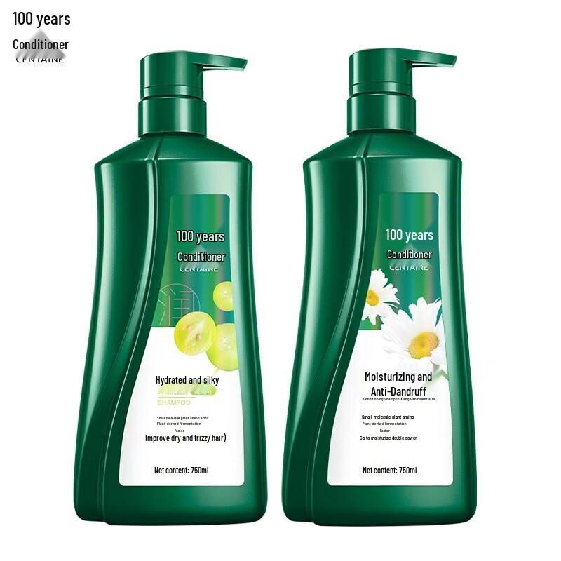 100-Year Hair Moist Hydrating & Anti-Dandruff Shampoo Twin Pack
100-Year Hair Moist Hydrating & Anti-Dandruff Shampoo Twin Pack