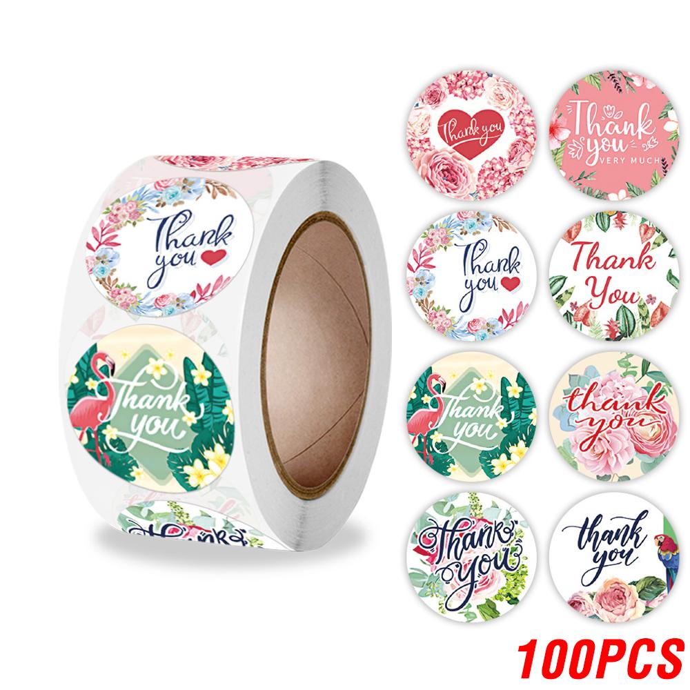 100-500pcs Thank You Round Sticker Scrapbook Envelope Seal Sticker Gift Flower Decoration Stationery Label Flamingo design
100-500pcs Thank You Round Sticker Scrapbook Envelope Seal Sticker Gift Flower Decoration Stationery Label Flamingo design