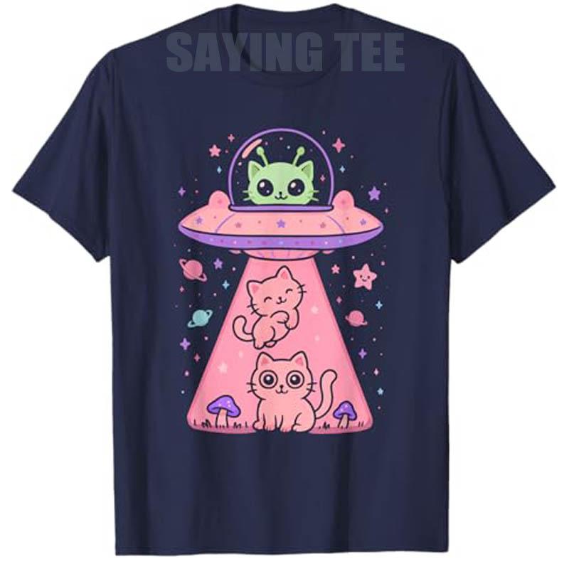 Cat UFO Cute Funny Kitty Kawaii Space Pink Spaceship Alien T-Shirt Humor Cartoon Kitten Y2k Graphic Outfit Novelty Gift Tee Tops 4XL
Cat UFO Cute Funny Kitty Kawaii Space Pink Spaceship Alien T-Shirt Humor Cartoon Kitten Y2k Graphic Outfit Novelty Gift Tee Tops 4XL