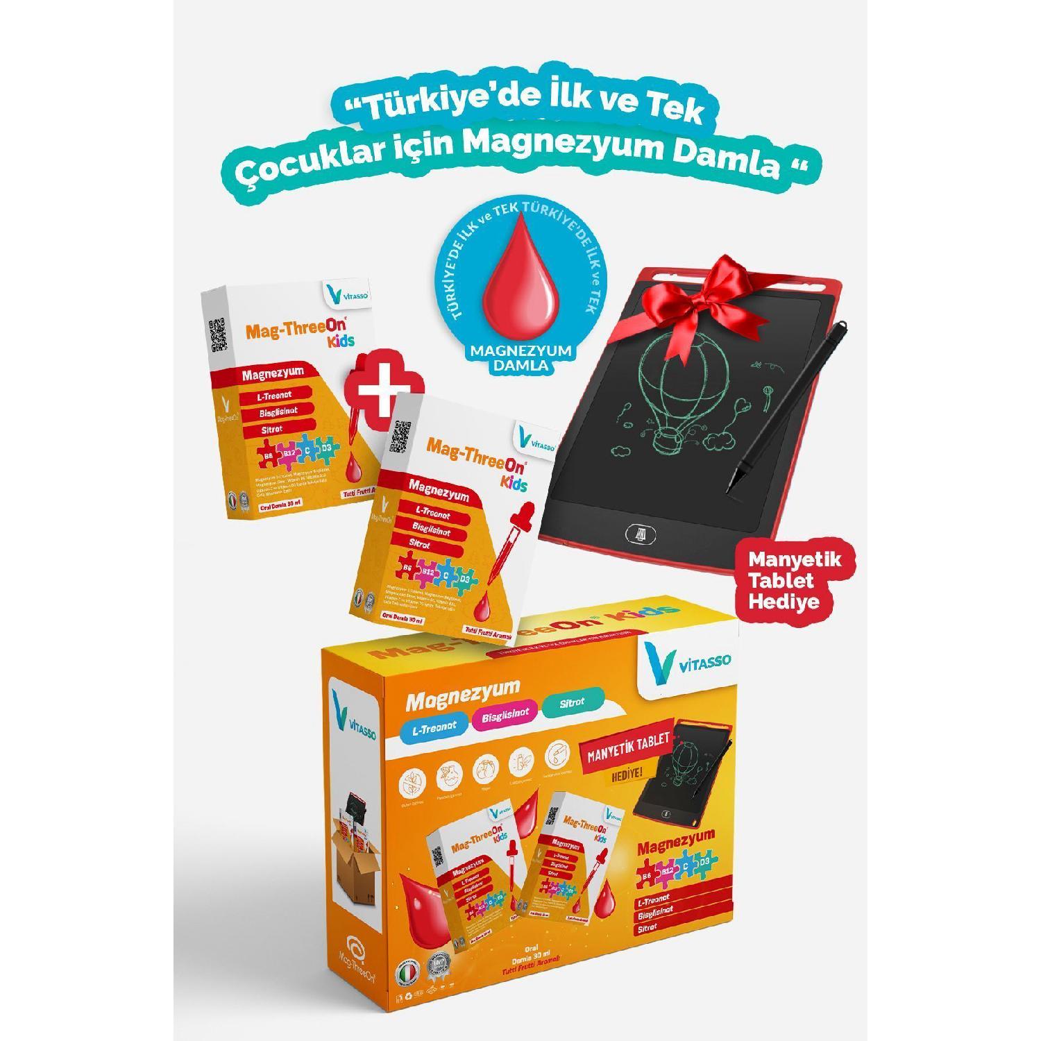 Magnesium Magnesium For Children Magthreeon Kids Drops And Vitamin Gift Magnetic Tablet 2 Package
Magnesium Magnesium For Children Magthreeon Kids Drops And Vitamin Gift Magnetic Tablet 2 Package