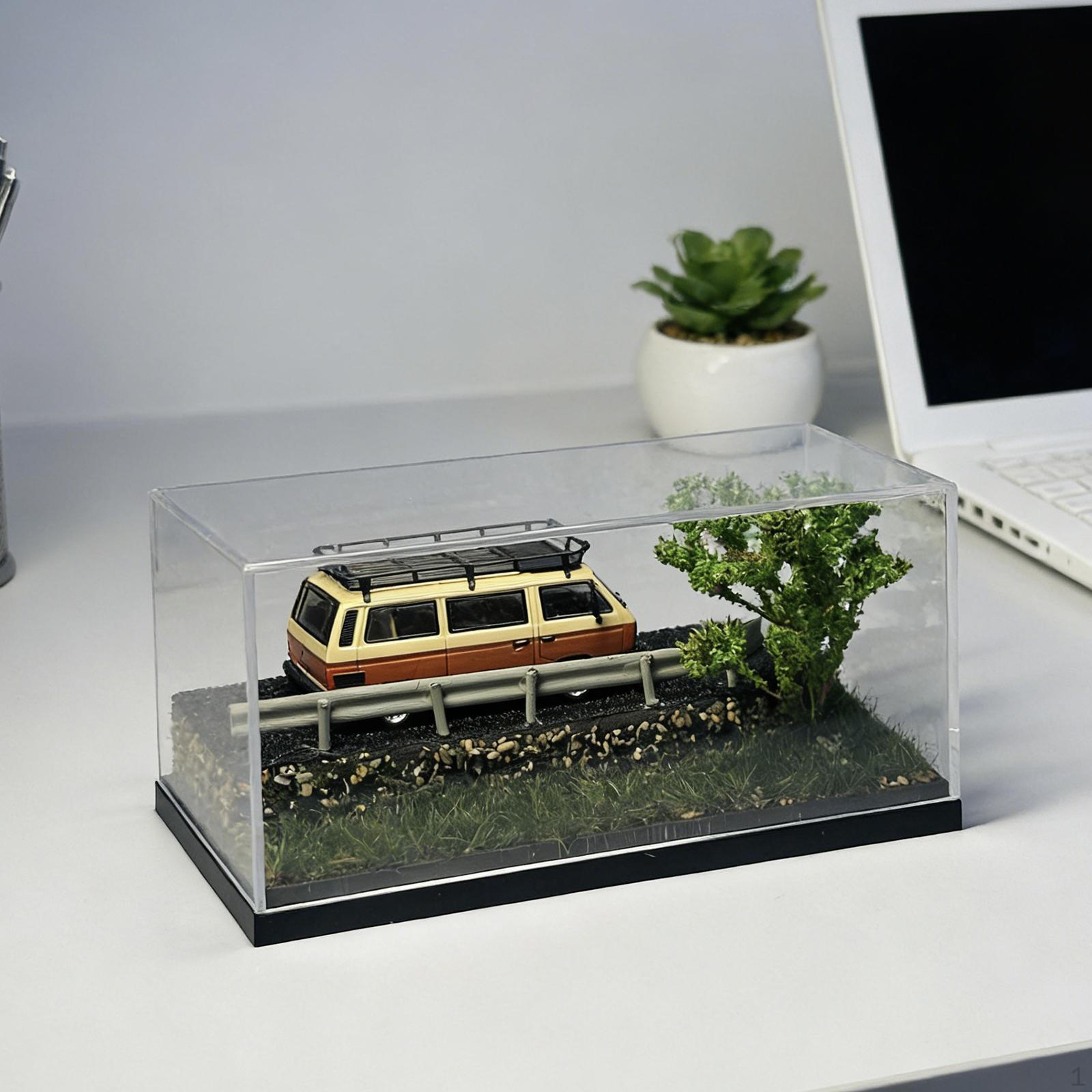 1/64 Diecast Wheels Display Case Box Diorama Showcase Dustproof Cover Simulated Parking Lot
1/64 Diecast Wheels Display Case Box Diorama Showcase Dustproof Cover Simulated Parking Lot