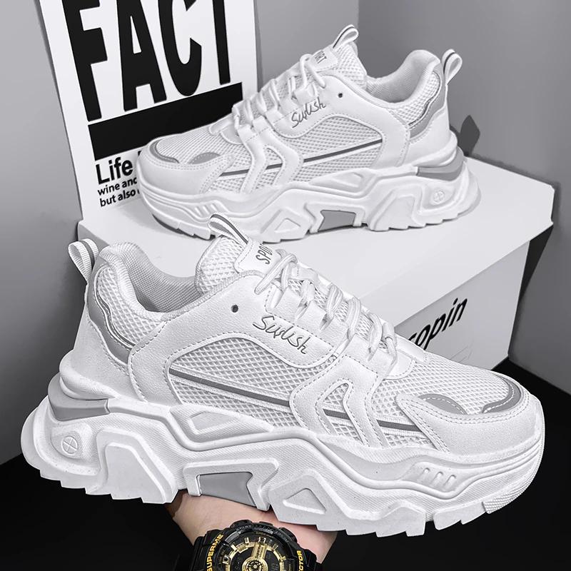 Сетчатые мужские кроссовки для бега, дышащая повседневная обувь, удобные мужские кроссовки для ходьбы, нескользящие, износостойкие, спортивная обувь 39
Сетчатые мужские кроссовки для бега, дышащая повседневная обувь, удобные мужские кроссовки для ходьбы, нескользящие, износостойкие, спортивная обувь 39