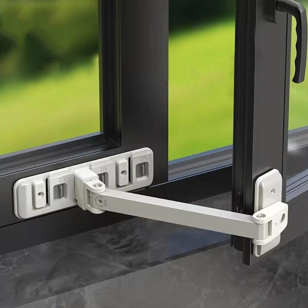 Window Buckle Baby Safety Lock Adjustable Windows Limit Holder Sliding Door Lock Cabinet Door 1pc
Window Buckle Baby Safety Lock Adjustable Windows Limit Holder Sliding Door Lock Cabinet Door 1pc