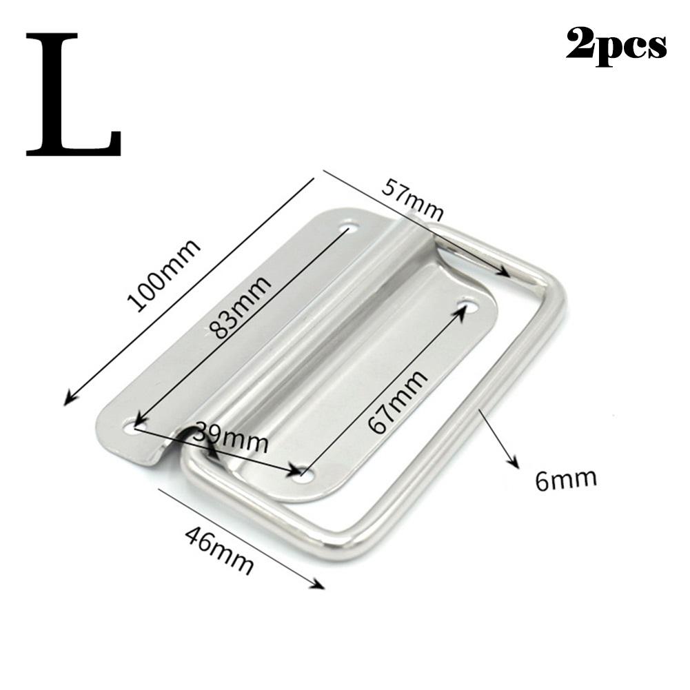 2 Pieces Stainless Steel Cabinet Drawer Folding Pull Handles Suitable for Wardrobes and Cupboards Furniture Hardware Set
2 Pieces Stainless Steel Cabinet Drawer Folding Pull Handles Suitable for Wardrobes and Cupboards Furniture Hardware Set
