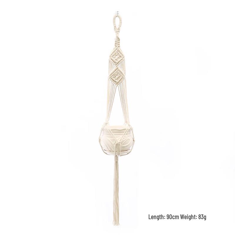 Hand-Woven Cotton Rope Plant Hanger
Hand-Woven Cotton Rope Plant Hanger