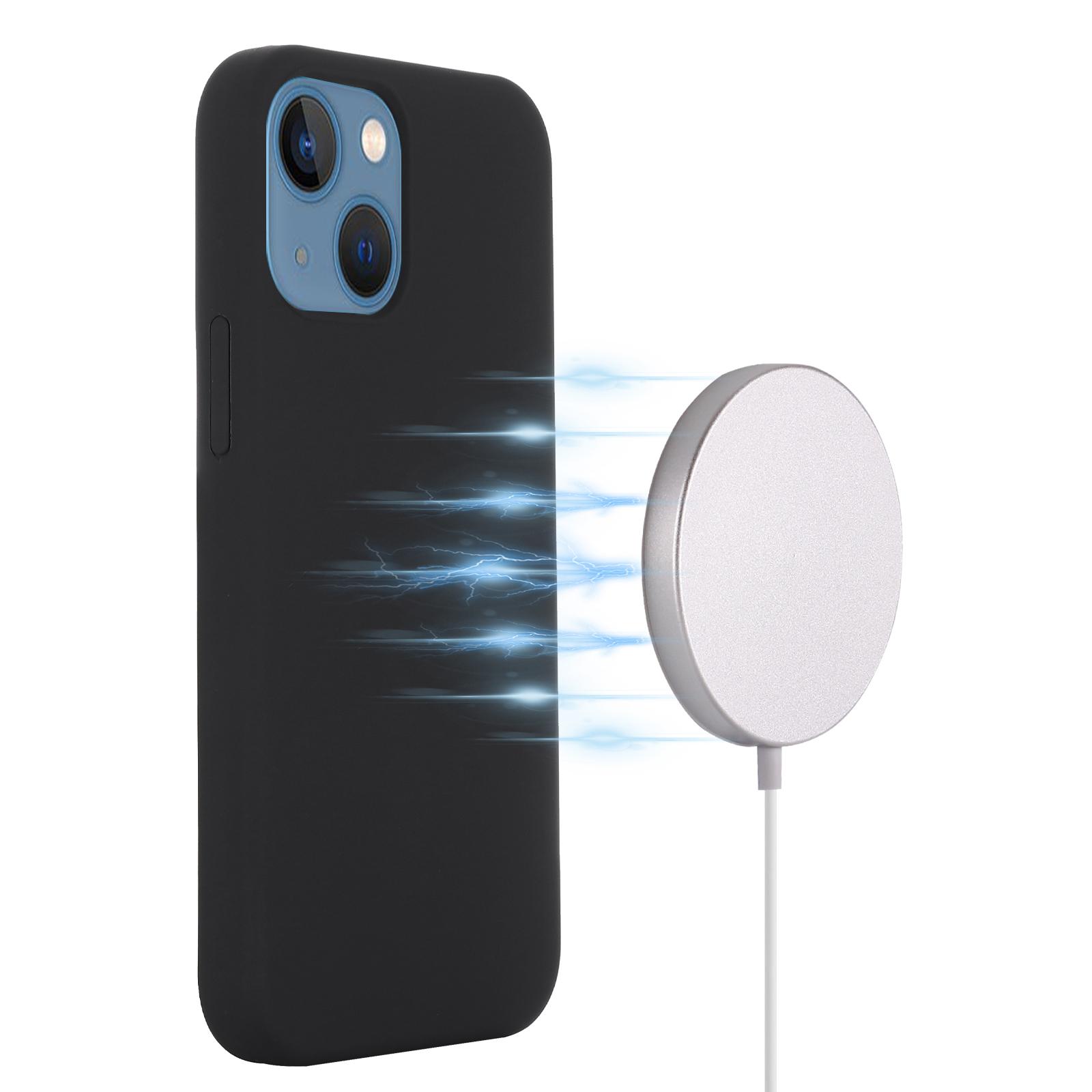 For iPhone 15 Plus Anti-Drop Phone Case Soft Silicone Phone Cover Compatible with MagSafe Wireless Charging Black
For iPhone 15 Plus Anti-Drop Phone Case Soft Silicone Phone Cover Compatible with MagSafe Wireless Charging Black