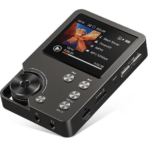 HiFi MP3-плеєр, Цифровий аудіоплеєр для музики високої роздільної здатності без втрат DSD, Портативний аудіоплеєр високої роздільної здатності з карткою пам яті 64 ГБ сірий колір
HiFi MP3-плеєр, Цифровий аудіоплеєр для музики високої роздільної здатності без втрат DSD, Портативний аудіоплеєр високої роздільної здатності з карткою пам яті 64 ГБ сірий колір