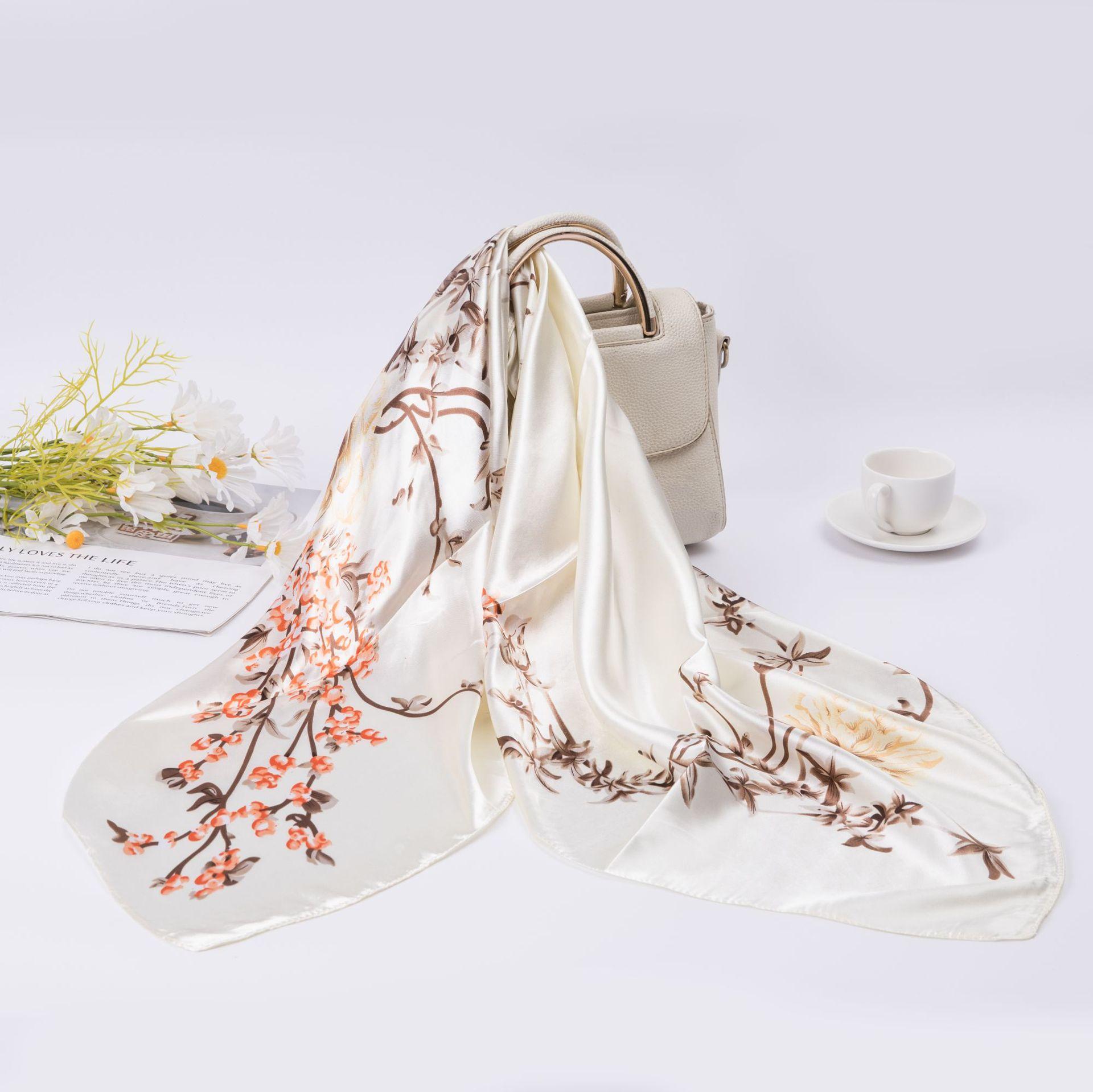 Високоякісні розкішні шовкові шарфи пов язка на голову Шарфи шийний шарф для жінок ланцюжок шовковий шарф жіноча декоративна хустка 90*90cm
Високоякісні розкішні шовкові шарфи пов язка на голову Шарфи шийний шарф для жінок ланцюжок шовковий шарф жіноча декоративна хустка 90*90cm