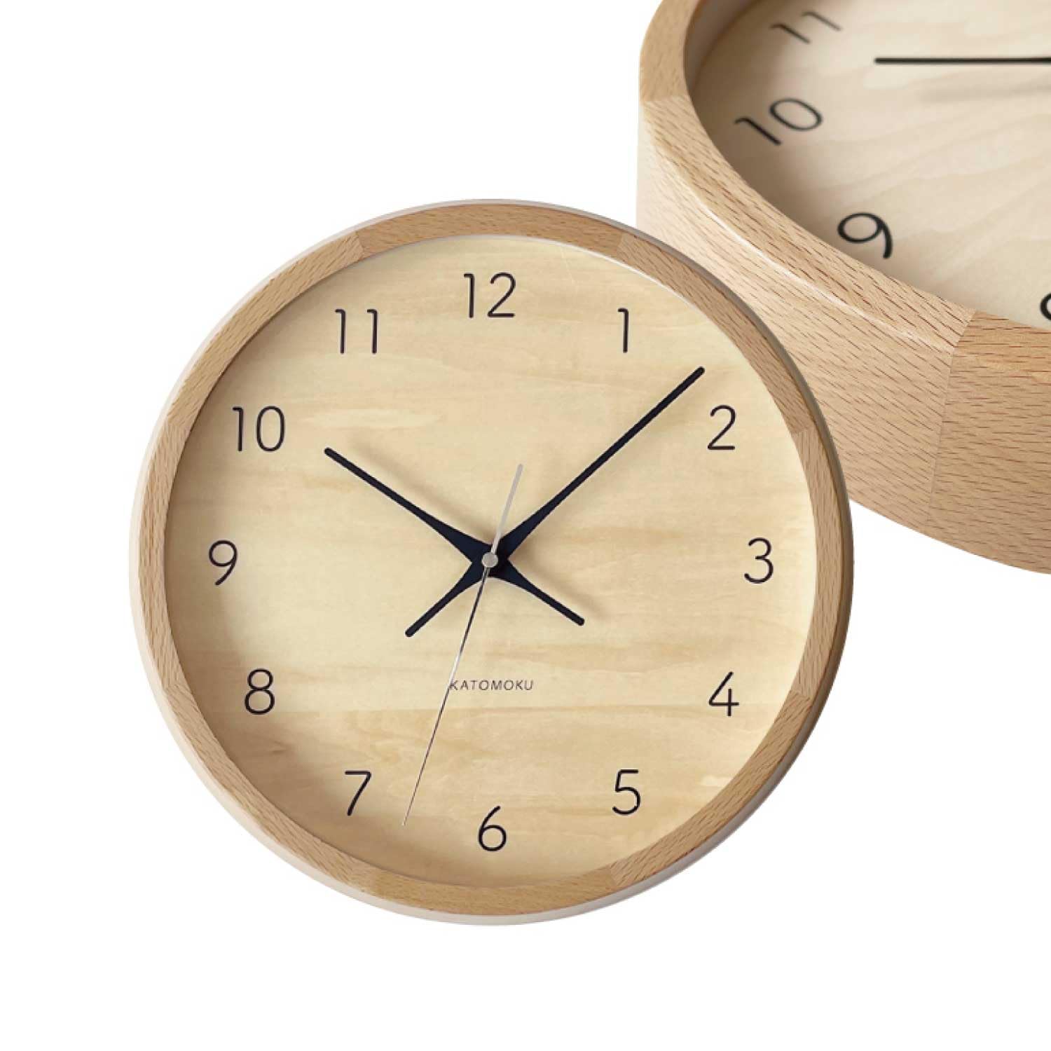 KATOMOKU Muku Clock 7 Wall Continuous Second Hand Cypress Dial Clock, Movement, km-83NARC, 306mm, (Radio-Controlled Clock)
KATOMOKU Muku Clock 7 Wall Continuous Second Hand Cypress Dial Clock, Movement, km-83NARC, 306mm, (Radio-Controlled Clock)