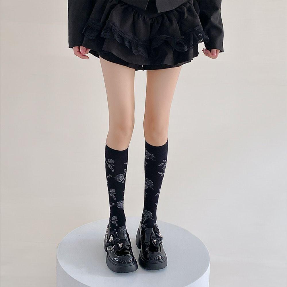 2Pairs Streetwear Sweet Flower Stockings Ultra-thin Stockings for Women Mid Tube Long Socks Summer 30CM
2Pairs Streetwear Sweet Flower Stockings Ultra-thin Stockings for Women Mid Tube Long Socks Summer 30CM