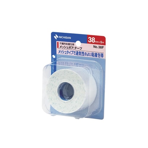 Nichiban Mesh Pore Tape Adhesive Bandage No. 38F, 38mm x 5m
Nichiban Mesh Pore Tape Adhesive Bandage No. 38F, 38mm x 5m