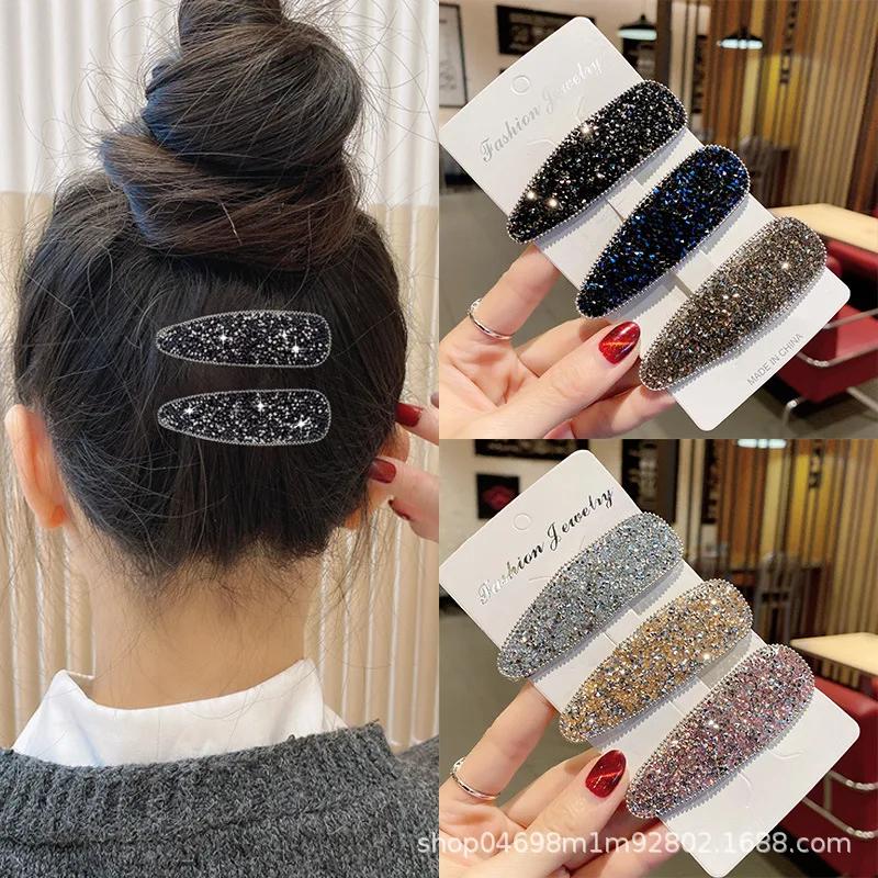 Korean Fashion Rhinestone Pin Drip Square Simple Glitter Hair Clips Bangs Hair Organizer Clips Women Hair Accessories
Korean Fashion Rhinestone Pin Drip Square Simple Glitter Hair Clips Bangs Hair Organizer Clips Women Hair Accessories