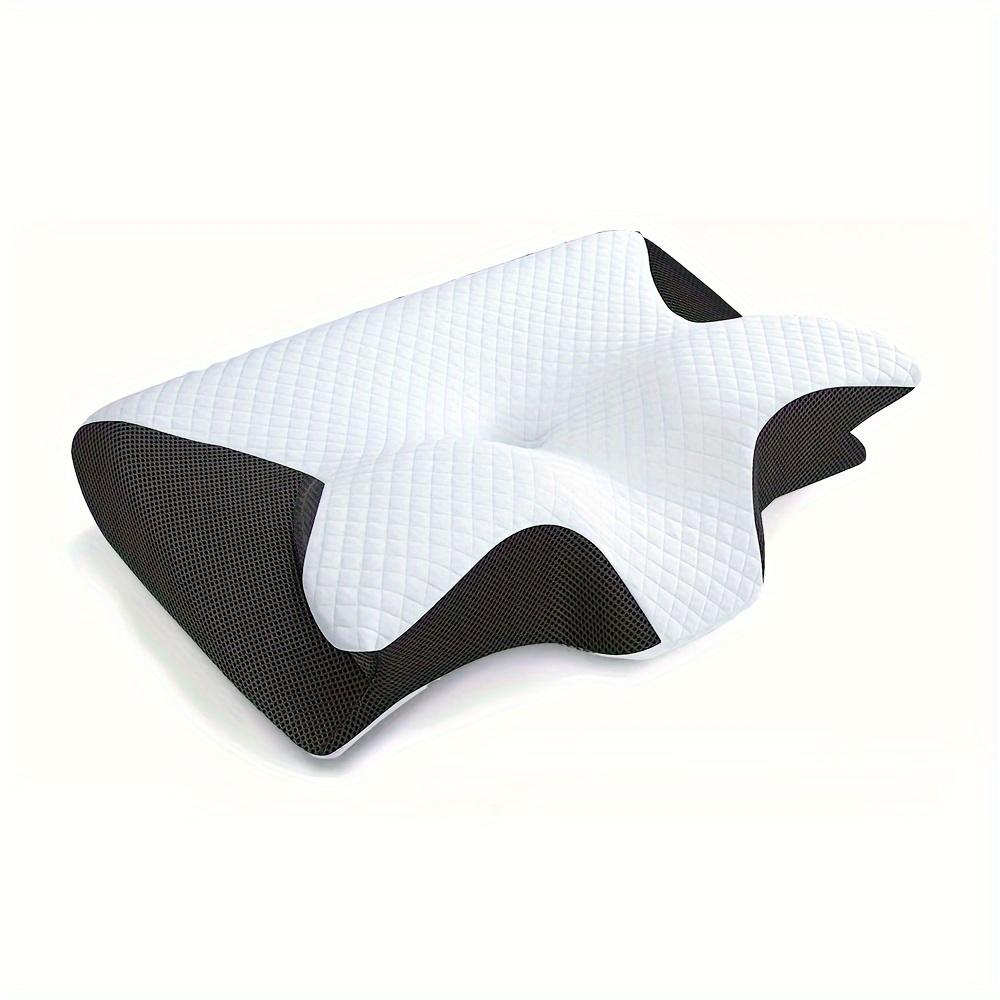 2 in 1 Sleep Memory Neck Pillow Slow Rebound Comfortable Memory Foam for Side/Back/Stomach Sleepers Gifts for Family Members чорний
2 in 1 Sleep Memory Neck Pillow Slow Rebound Comfortable Memory Foam for Side/Back/Stomach Sleepers Gifts for Family Members чорний
