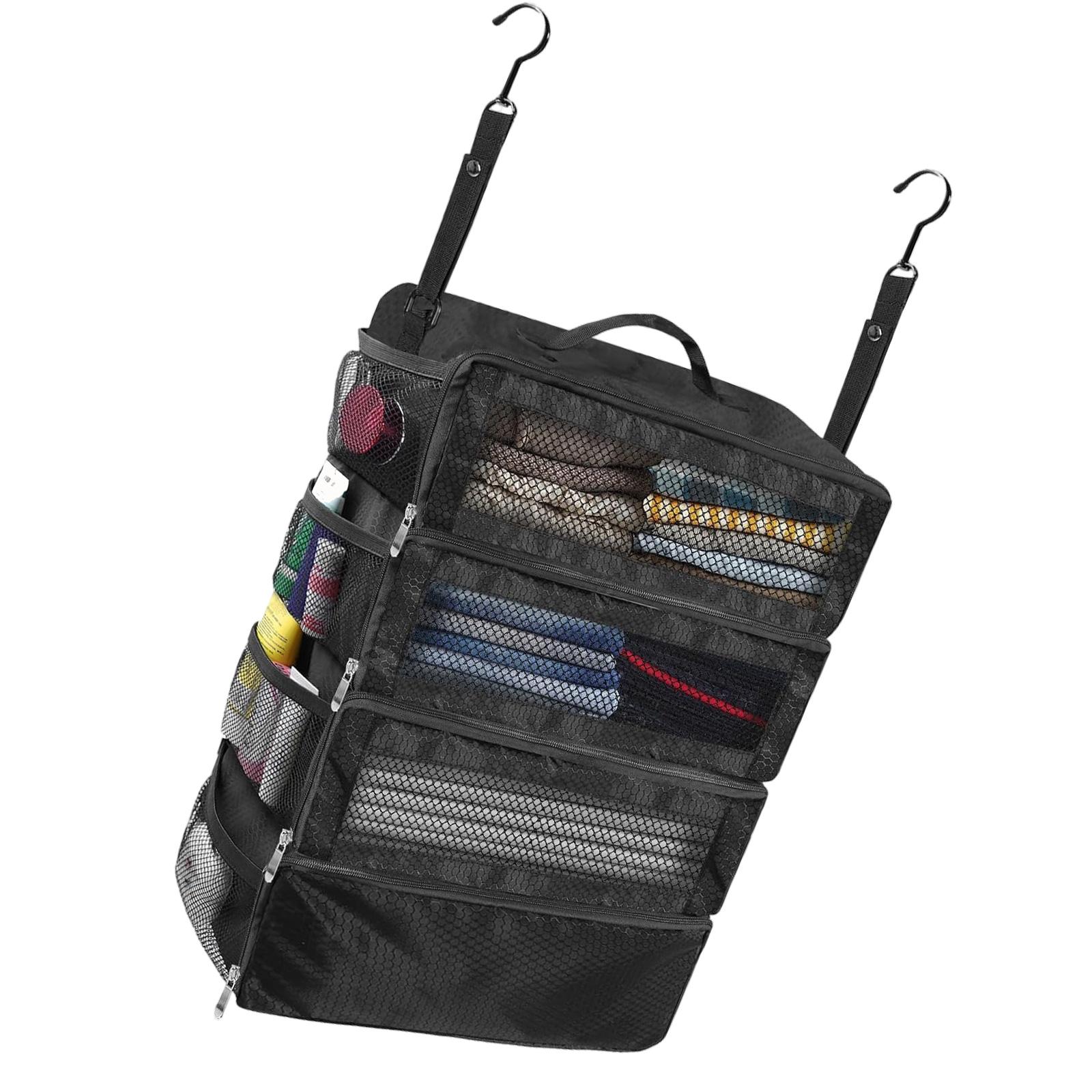 Spacious Travel Clothing Organizer Bag Convenient Foldable Garment Organizer Bag Sturdy Waterproof Material Organizers чёрный
Spacious Travel Clothing Organizer Bag Convenient Foldable Garment Organizer Bag Sturdy Waterproof Material Organizers чёрный