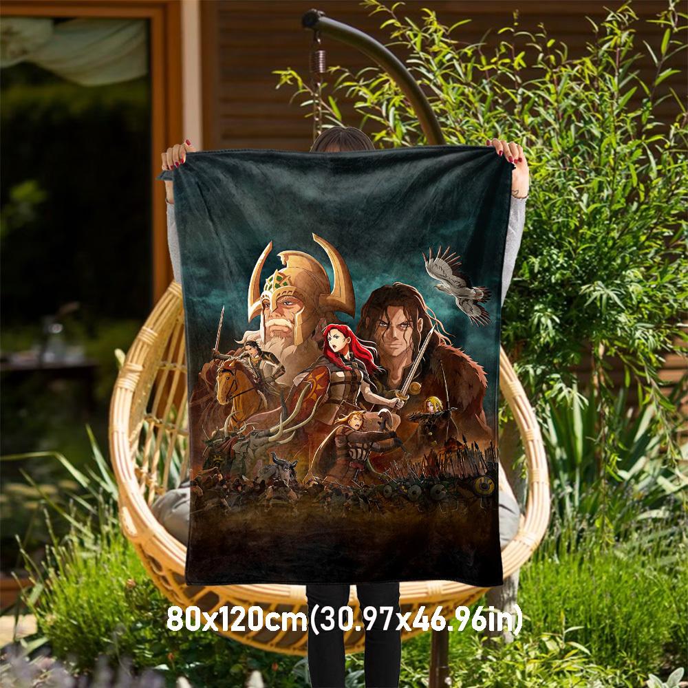1pc Viking warrior, epic battle, fantasy realm - Throw Blanket, Soft, Flannel Blankets, Living Room, All Seasons Use-1021102 80x120cm
1pc Viking warrior, epic battle, fantasy realm - Throw Blanket, Soft, Flannel Blankets, Living Room, All Seasons Use-1021102 80x120cm
