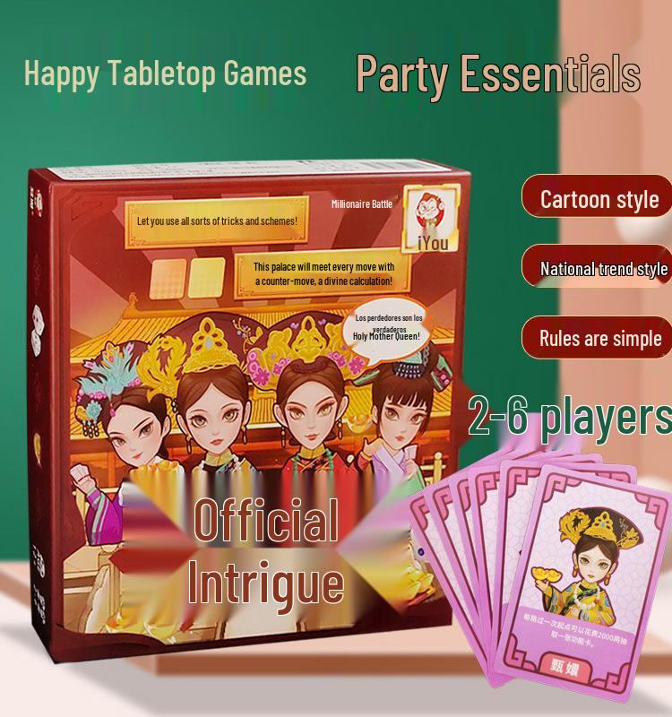 Millionaire Battle: Palace Intrigue - Complete Game Set
Millionaire Battle: Palace Intrigue - Complete Game Set