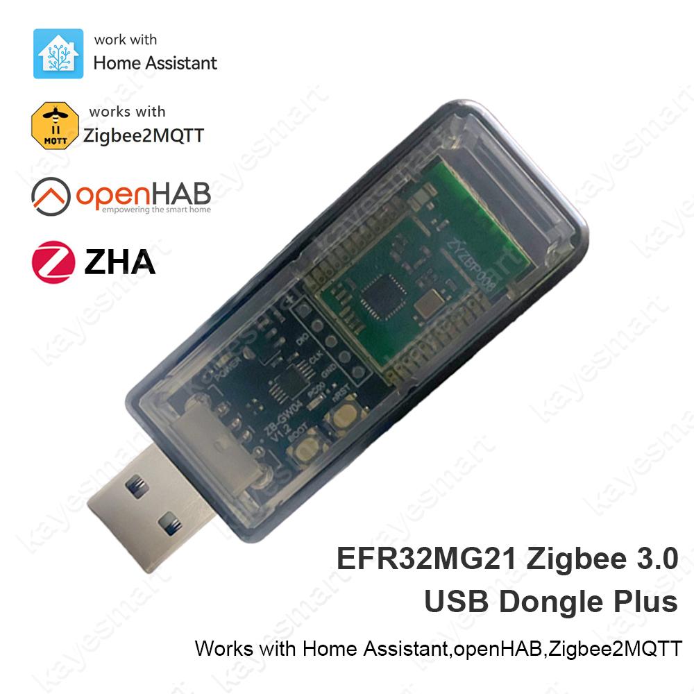 Zigbee 3.0 USB Dongle Based on Silicon Labs EFR32MG21 Universal Zigbee Gateway ZB-GW04 Adapter Support ZHA Zigbee2MQTT openHAB
Zigbee 3.0 USB Dongle Based on Silicon Labs EFR32MG21 Universal Zigbee Gateway ZB-GW04 Adapter Support ZHA Zigbee2MQTT openHAB